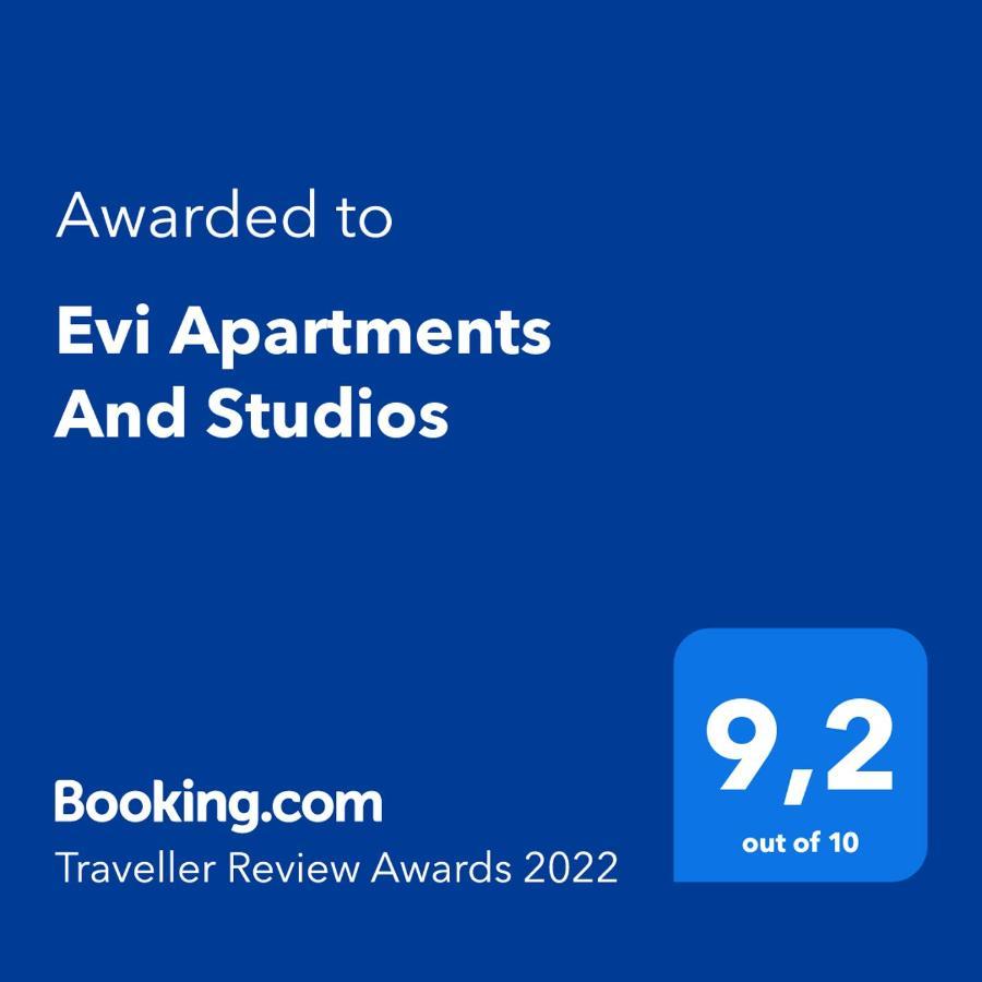 Evi Apartments And Studios Theológos Esterno foto