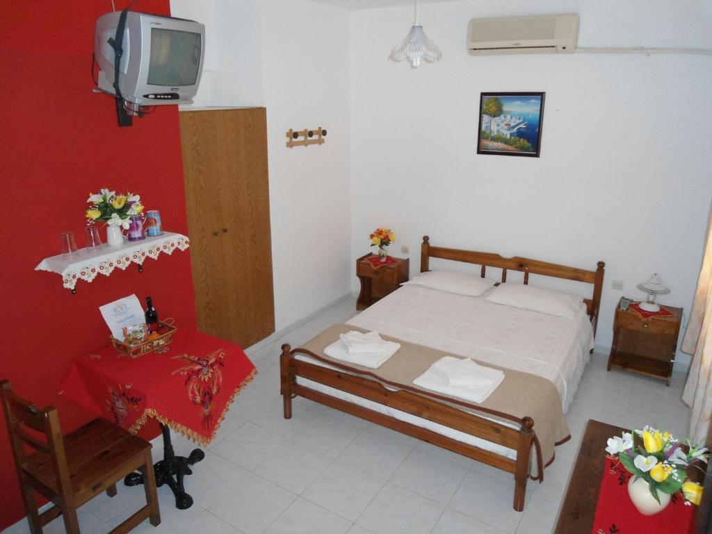 Evi Apartments And Studios Theológos Camera foto
